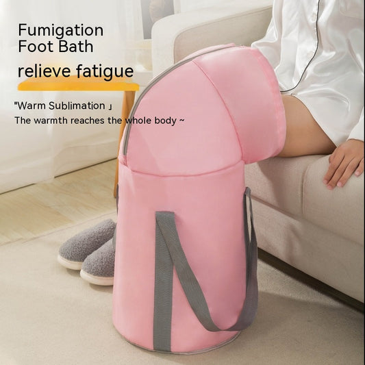 Portable Household Foldable Heightening Foot Bath Barrel