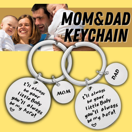 Gift For Parents Birthday Father Mother Day Anniversary Mom Dad Keychain Charm