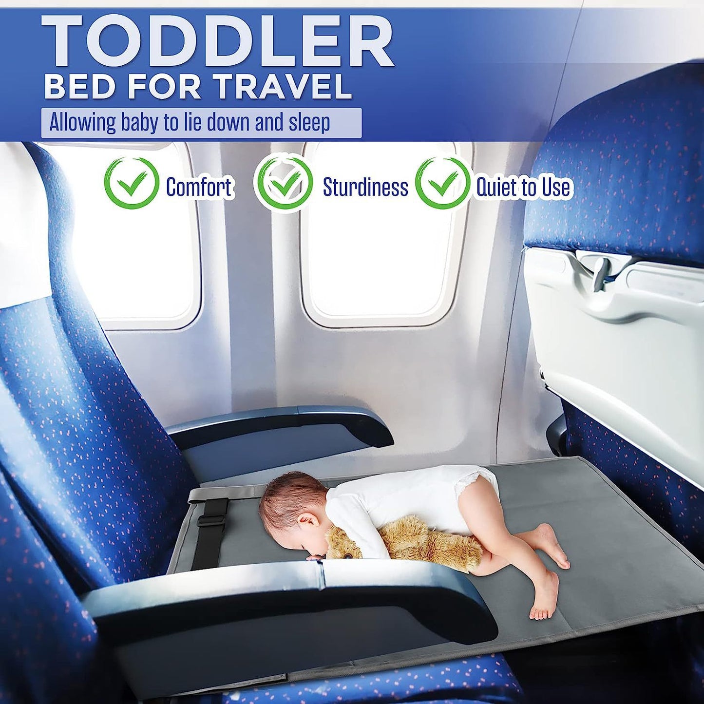 Portable Children's Travel Plane Seat Extender